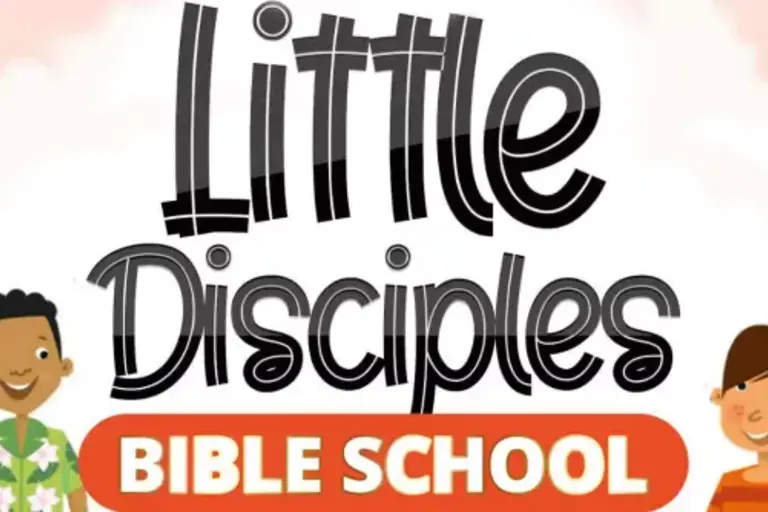 Little Disciples Bible School Banner